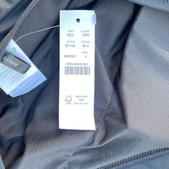 NEW J.Crew Halter Wrap Swim Dress Swimsuit size 4 summer vacation beach Hawaii - Picture 4 of 8